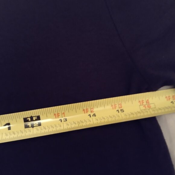 Zenana Brand New Solid Black Stretch Tee. - Picture 4 of 7